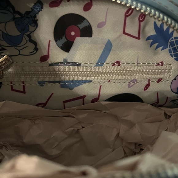 BNWT Loungefly Sequin Stitch Elvis Disney Books a Million Exclusive Backpack - Picture 7 of 11